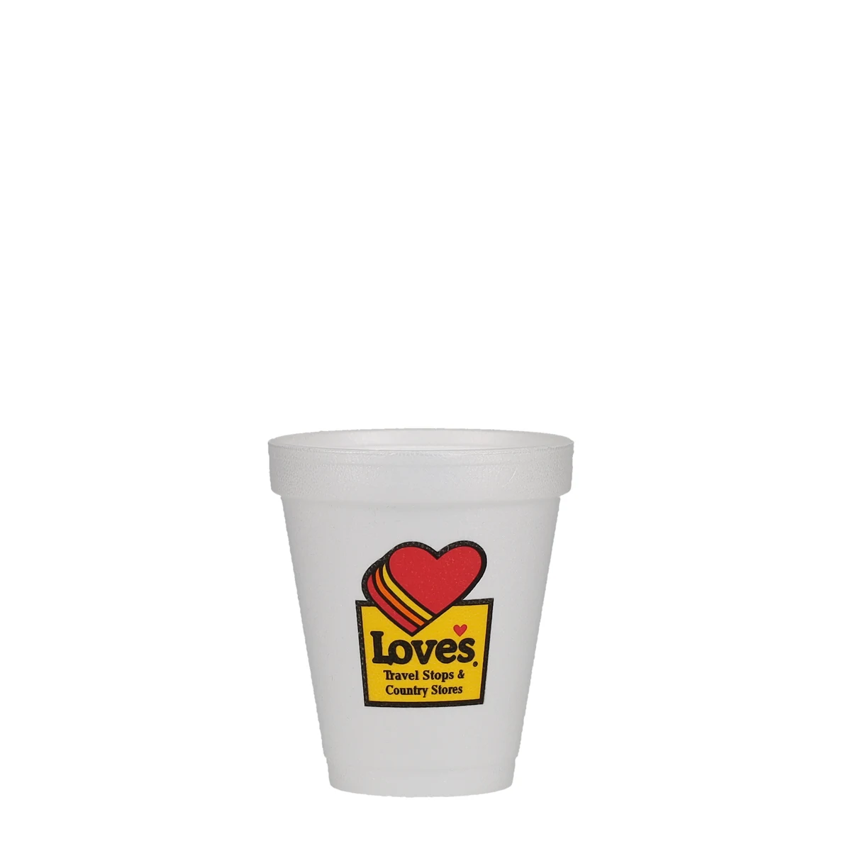 6 oz Foam Cup White Hi-Speed, custom paper cup with logo imprint 1