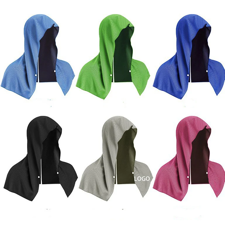Cooling U-Neck Hooded Towel 1