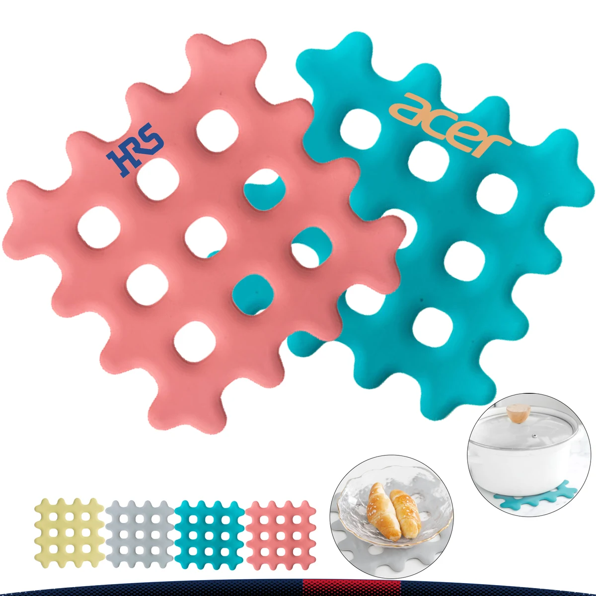 Grid Silicone Placemat 1