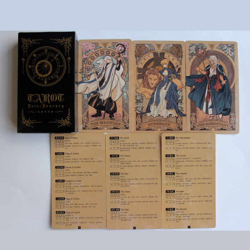 Two-sided Customizable Tarot Cards