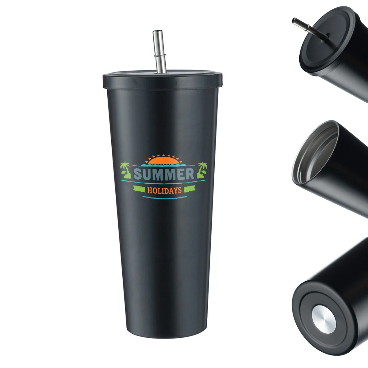 304 Stainless Steel Straw Cup 1