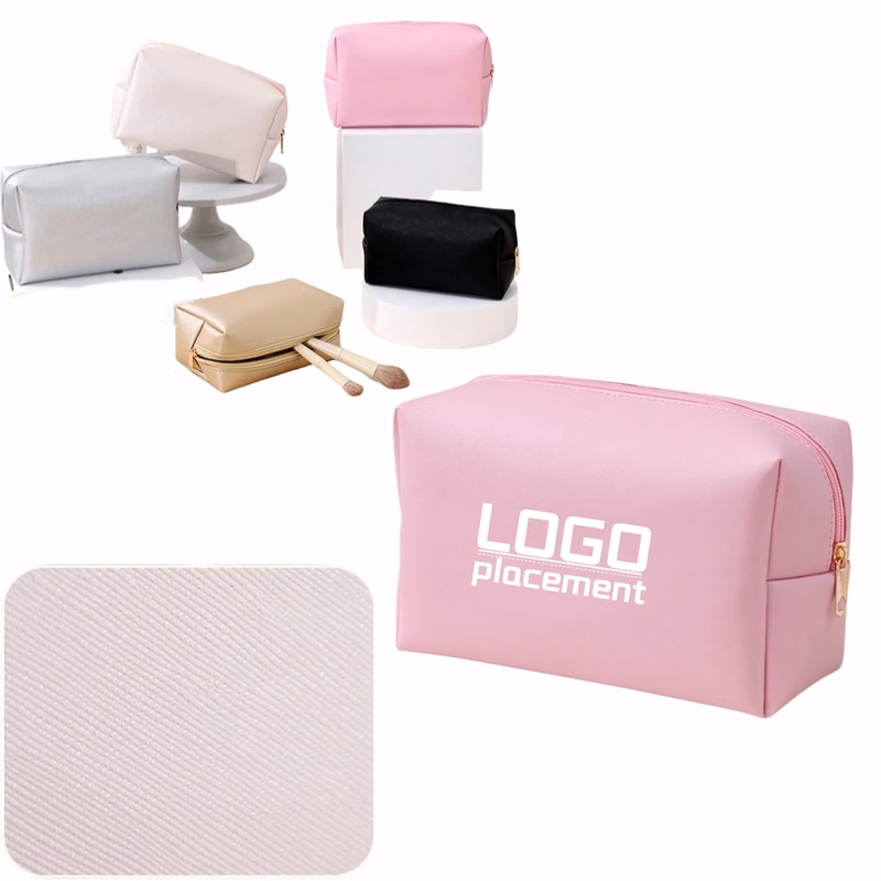 Portable Large Pu Makeup Bag