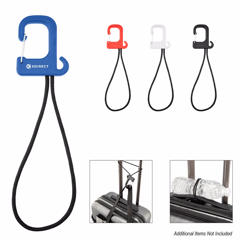 Stretch Cord Hook With Carabiner