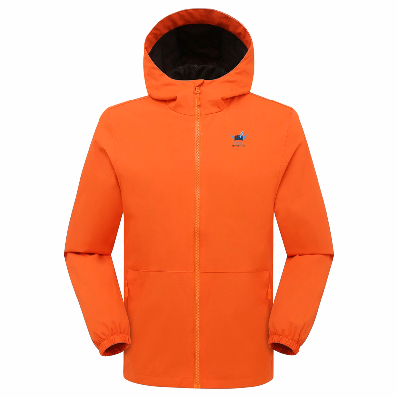 Custom Unisex Waterproof Hooded Jacket