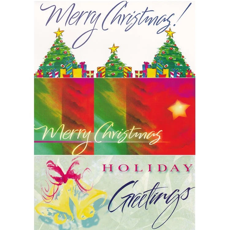Christmas Money Cards - Assorted 3.5"x7.25" 1