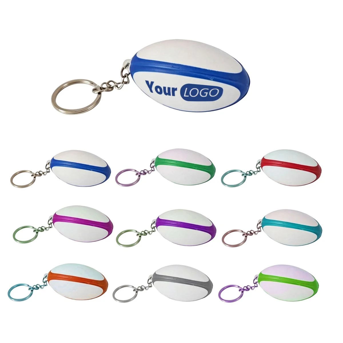 Foam Football Keychain 1