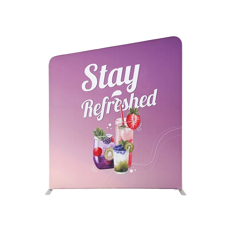 Slope-Top Fabric Banner Stand 1