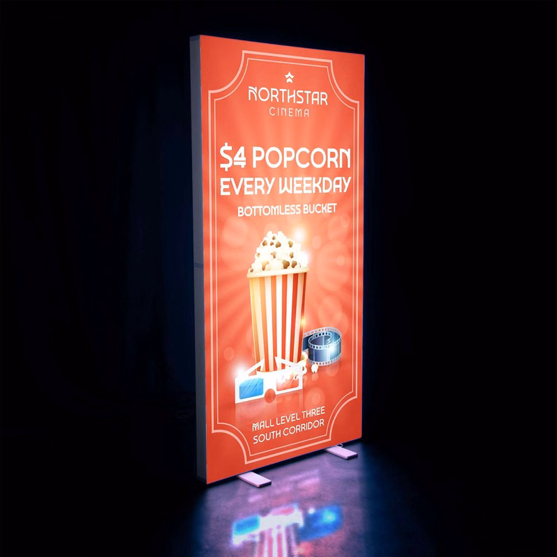 3' x 6.5' Deluxe SEG Glo Floor Display Kit
