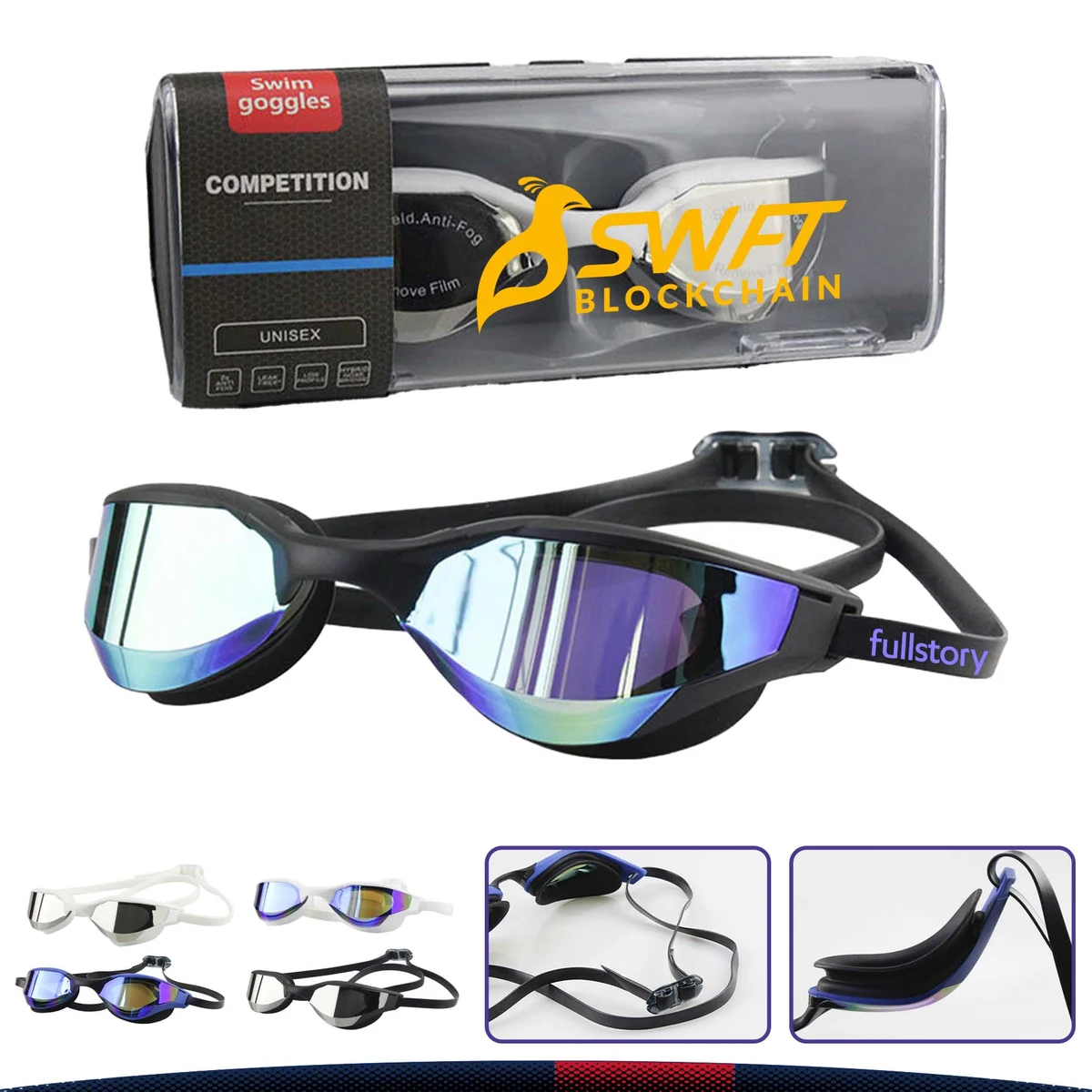Zelie Adult Swimming Goggles 1