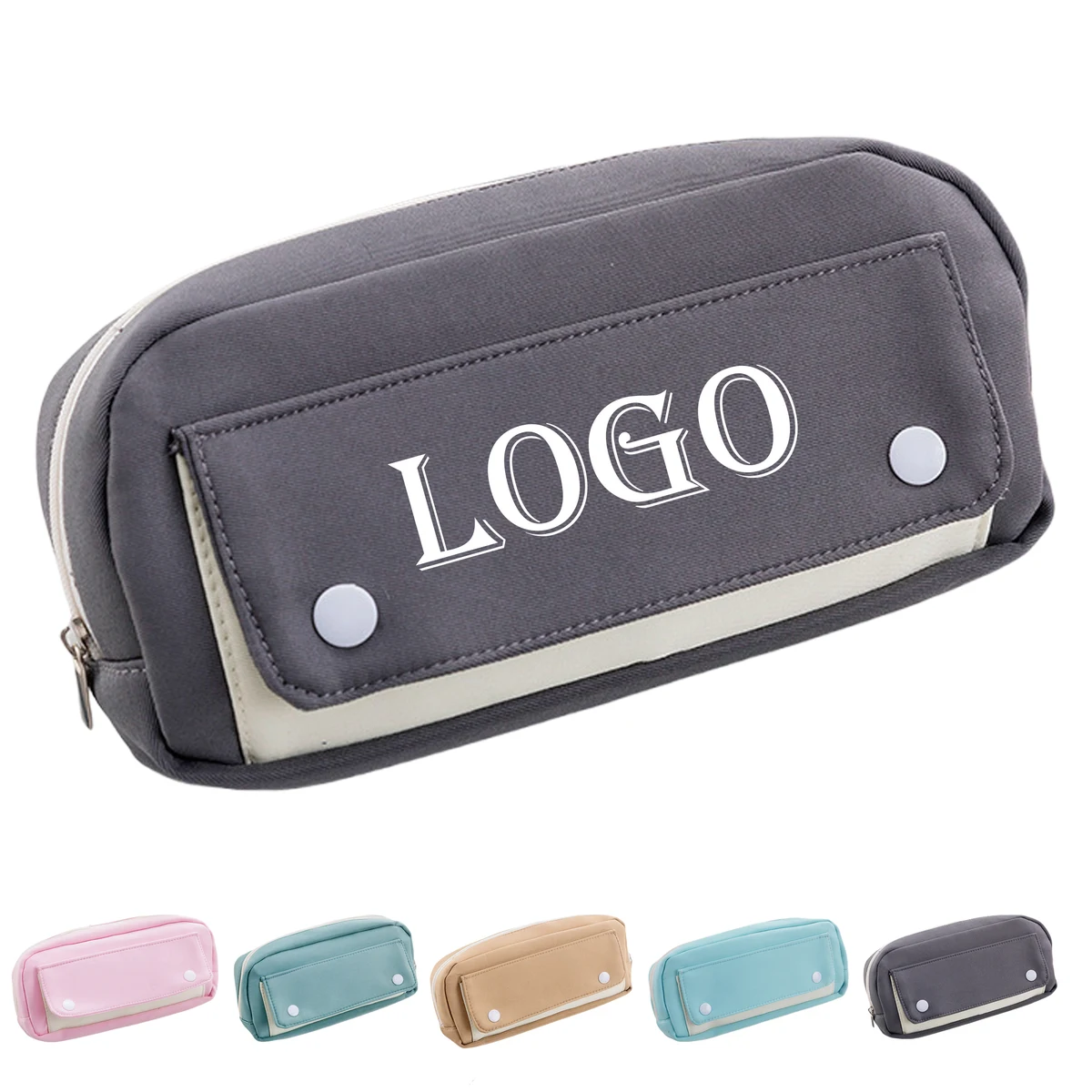 Magnetic Flip-Top Pencil Bag MOQ50 1