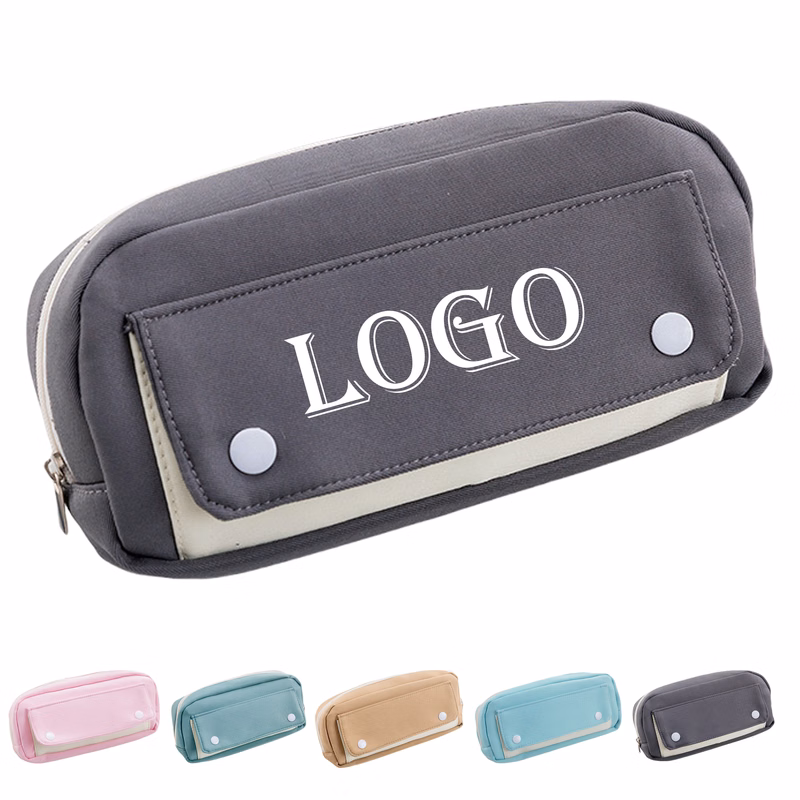Magnetic Flip-Top Pencil Bag MOQ50
