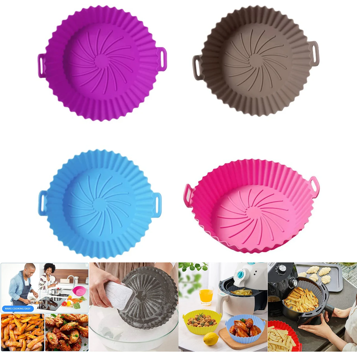 Air Fryers Silicone Mats 1