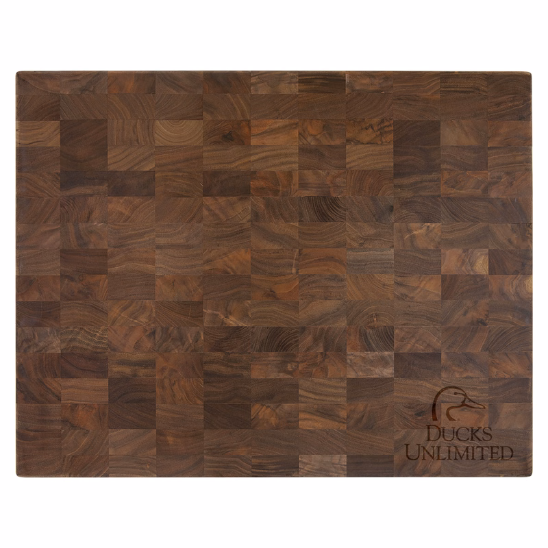 16" x 13" x 1 3/8" Walnut Butcher Block