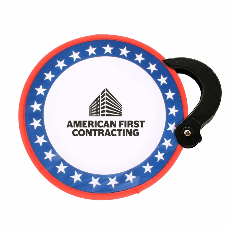 Patriotic Collapsible Fan