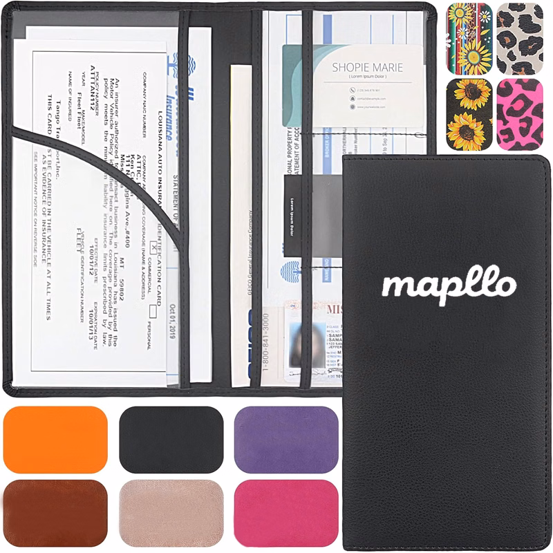 Car Insurance Card Holder Wallet