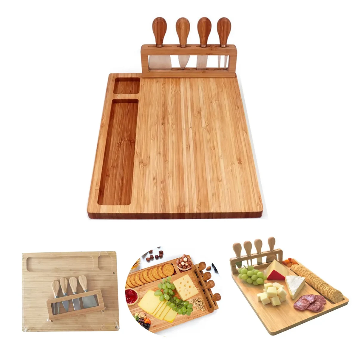 Cheese Plate and knife set 1