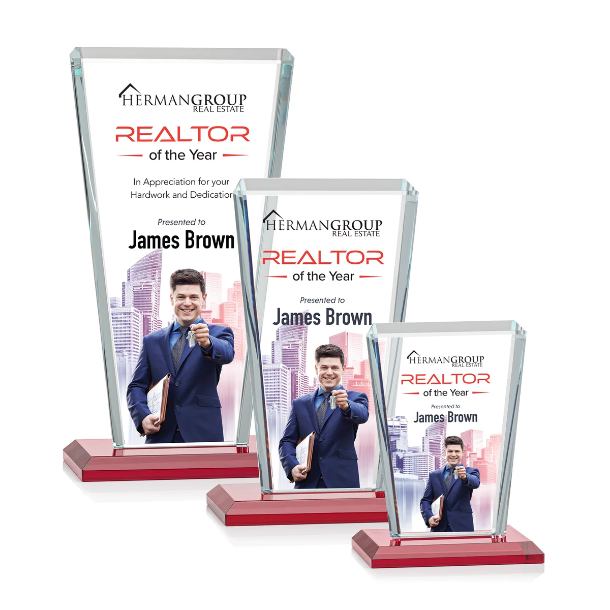 Chatham VividPrint™ Award - Red 1