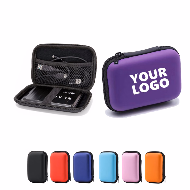 EVA Data Cable Bag Headphone Storage Bag