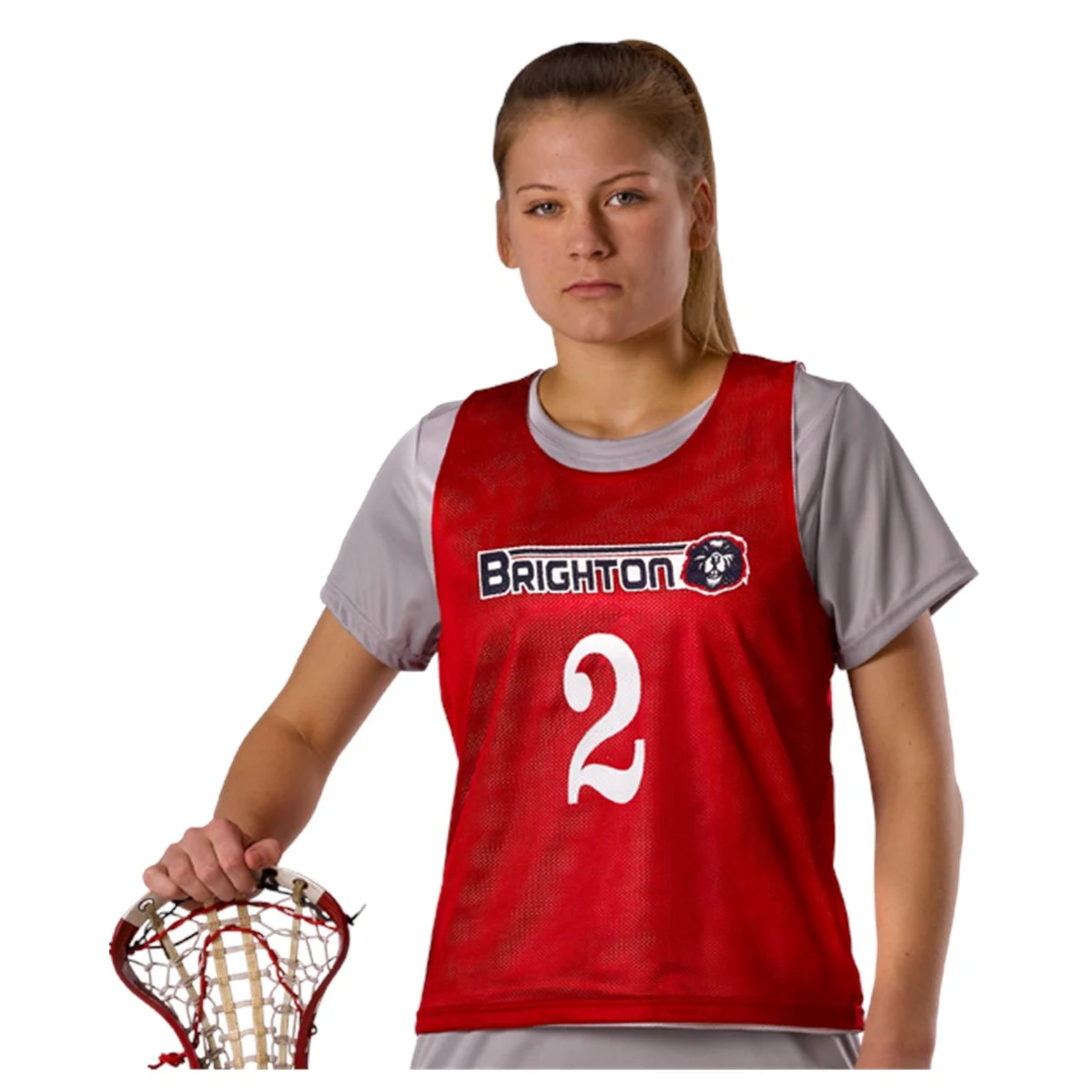 Women's Lacrosse Reversible Pinnie - LP001W 1