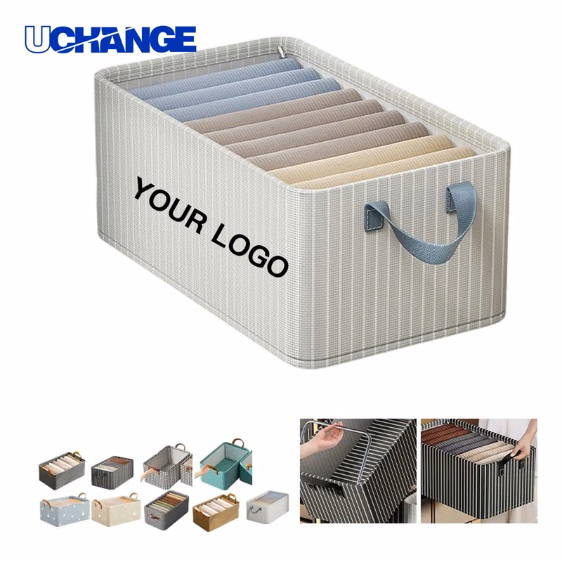 Collapsible Storage Bin with Lid