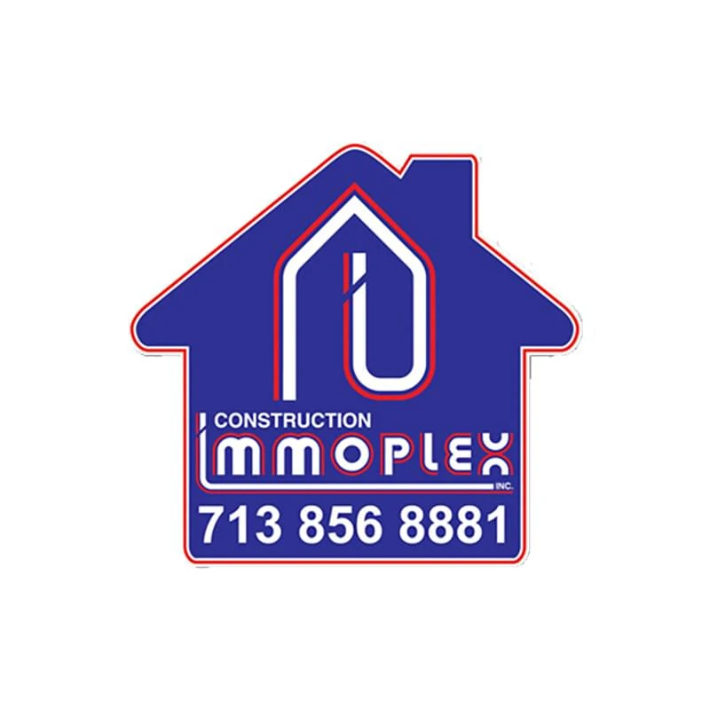 11.75" X 11" House Shape Vehicle Auto Magnet 1