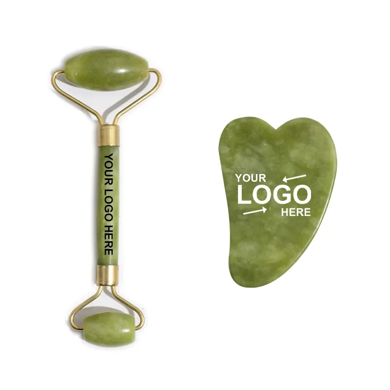 Jade Face Roller Gua Sha Set 1