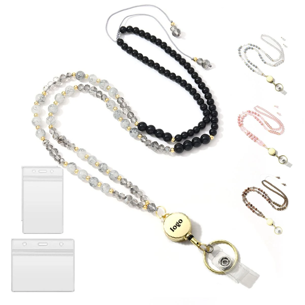 Beaded Lanyard Necklace 1