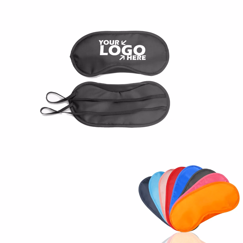 High Quality Polyester Eye Shade Travel Sleeping Mask