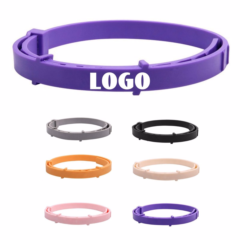 Adjustable Rubber Flea & Tick Collar for Dogs, Cats