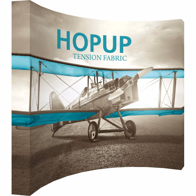 Hopup 13ft Extra Tall Curved Display with Endcaps