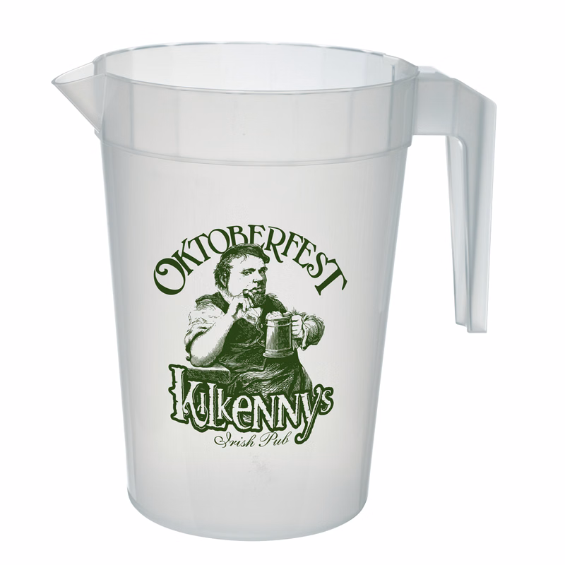 64 Oz. Translucent Plastic Stackable Pitcher