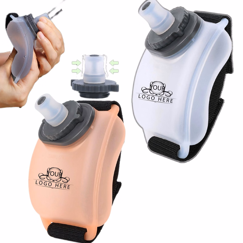 Silicone Running Folded Wrist Water Bottle