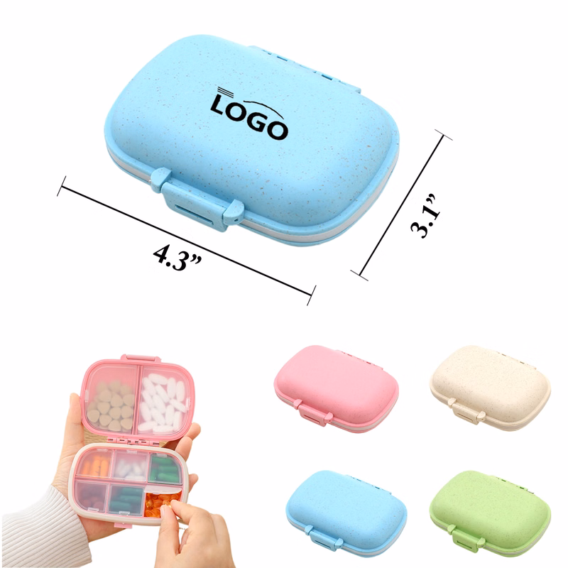 Waterproof Weekly Pill Box With 8 Sections