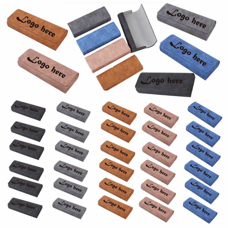 MOQ200 Magnetic Suction-Type PU Eyewear Storage Box