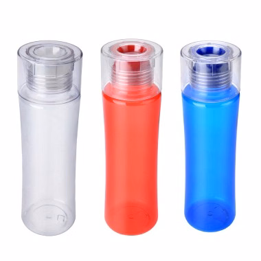 Plastic Water Bottle with Curved Body