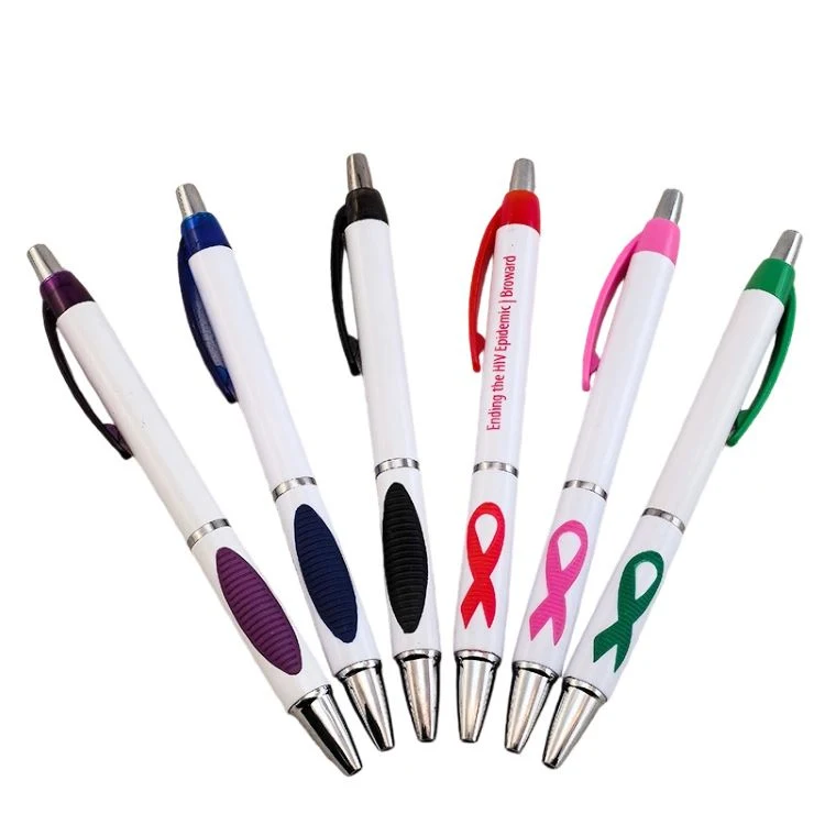 Durable Plastic Press Ballpoint Pen 1