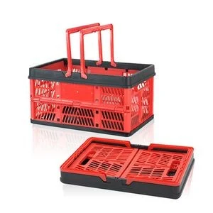 Portable Folding Shopping/Storage Basket -Capacity 22 Lbs 1