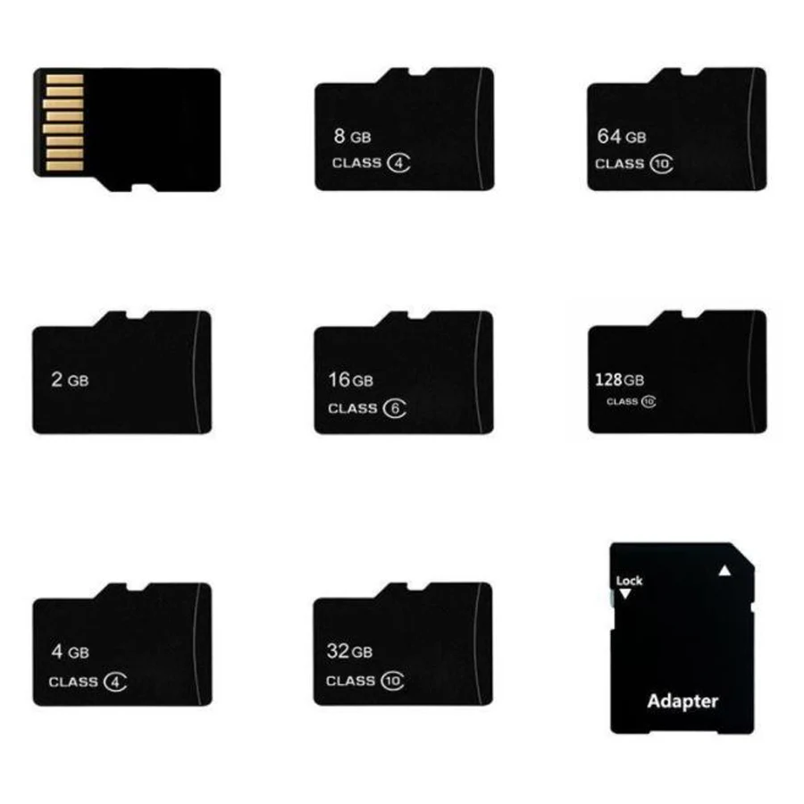 Micro SD card w/SD Card Adapter 1