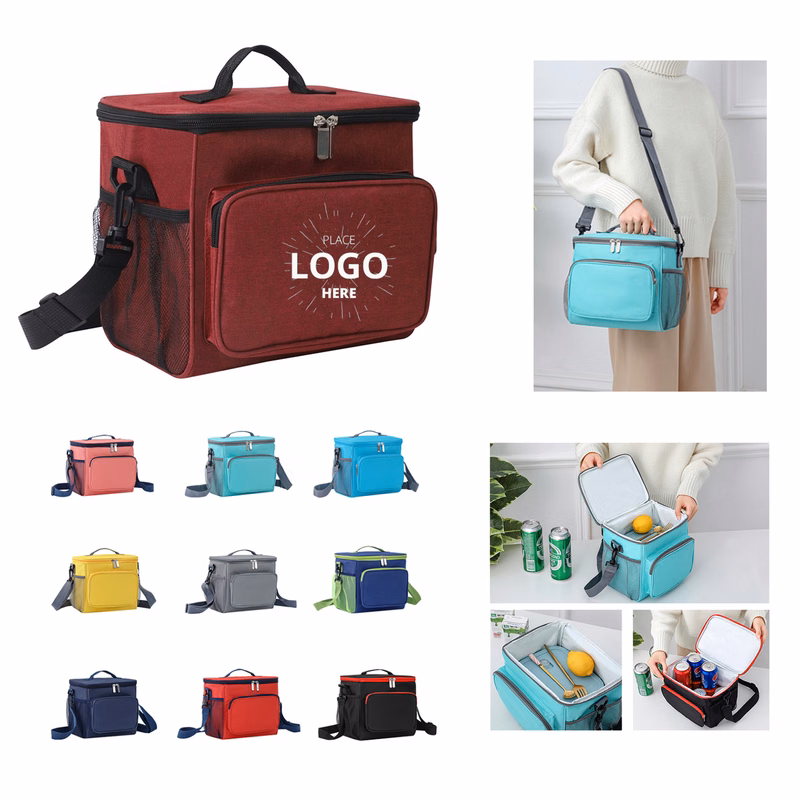 Large Capacity Outdoor Insulation Lunch Crossbag