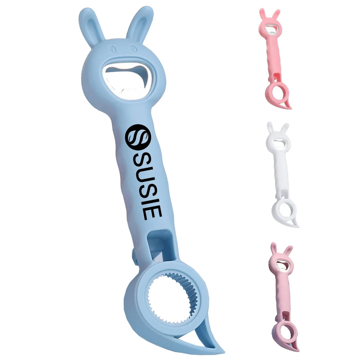 Multifunctional Rabbit Ear Stainless Steel Bottle Opener 1