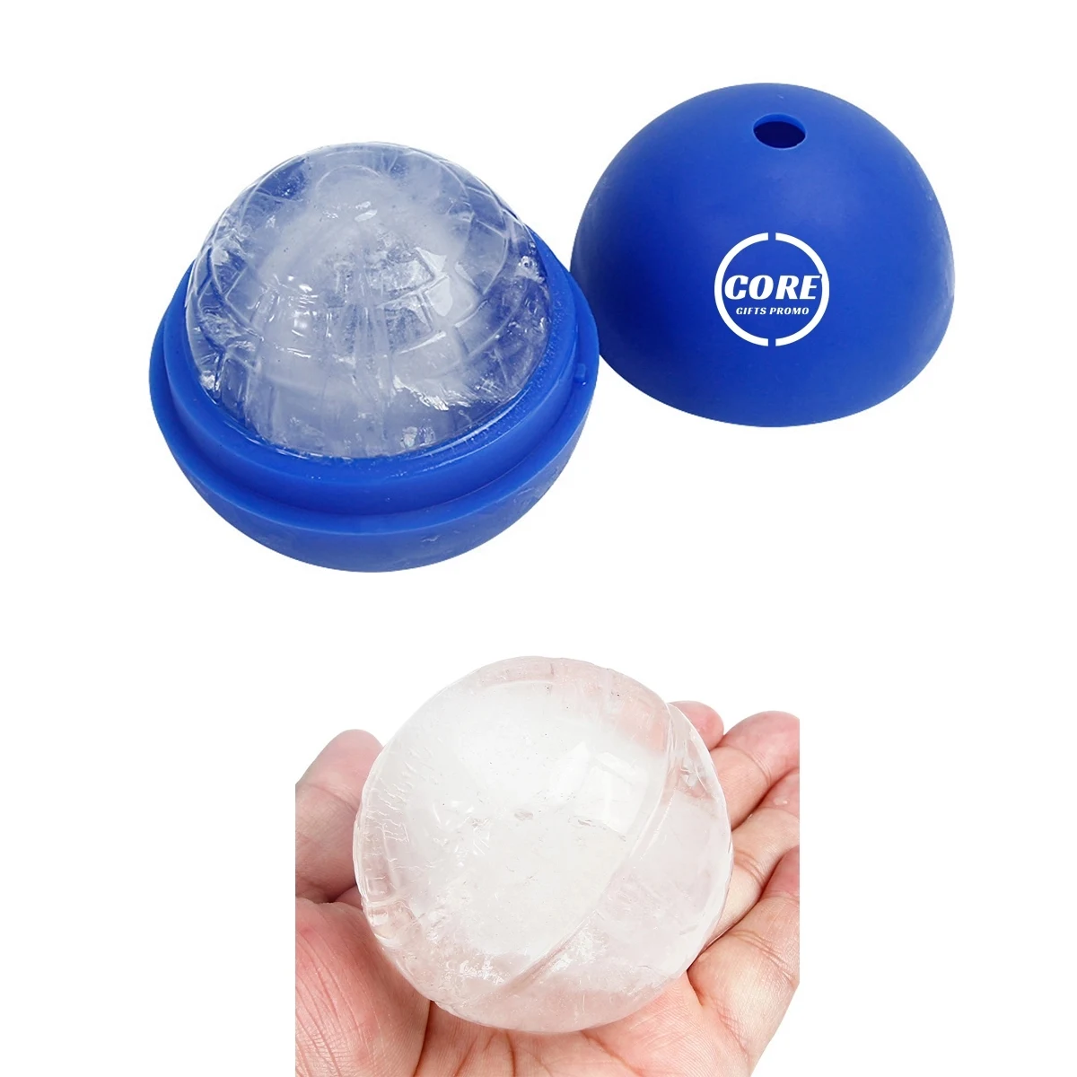80ML Silicone Ice Cube Trays With Large Square Molds 1