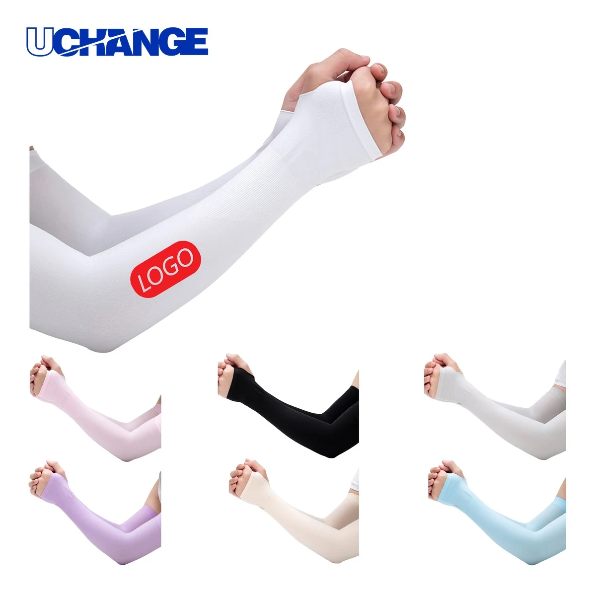 Customizable Sun-Protective Arm Sleeves for Outdoor Use 1