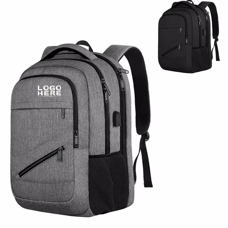 Laptop Backpack with USB Charger for Travel