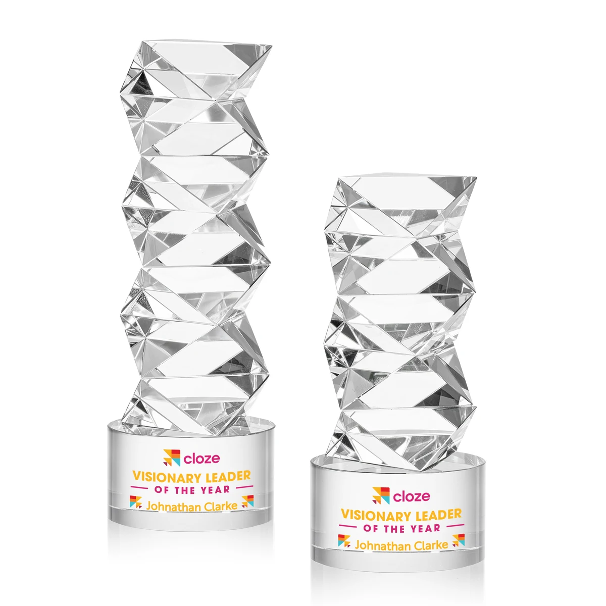Callucci VividPrint™ Award on Marvel Base - Clear 1