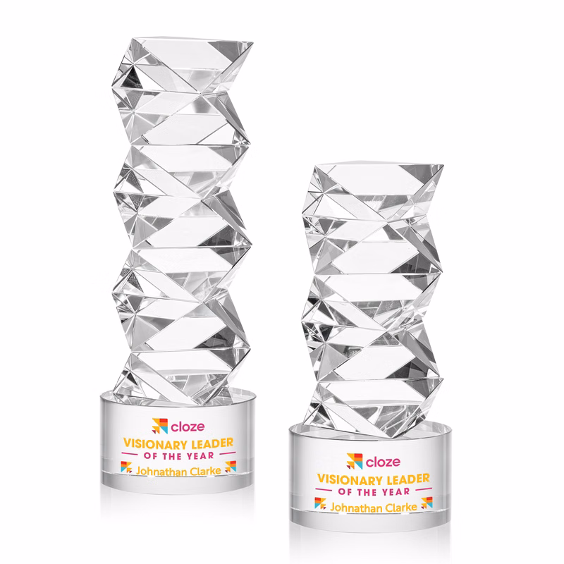 Callucci VividPrint™ Award on Marvel Base - Clear