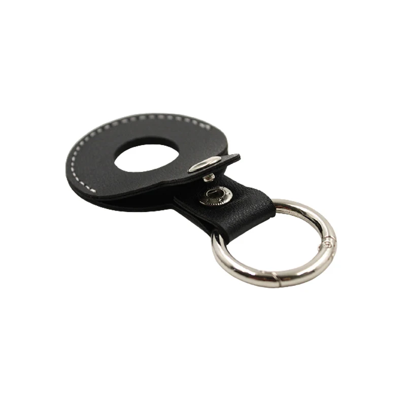 PU Leather AirTag Holder with Keyring 1