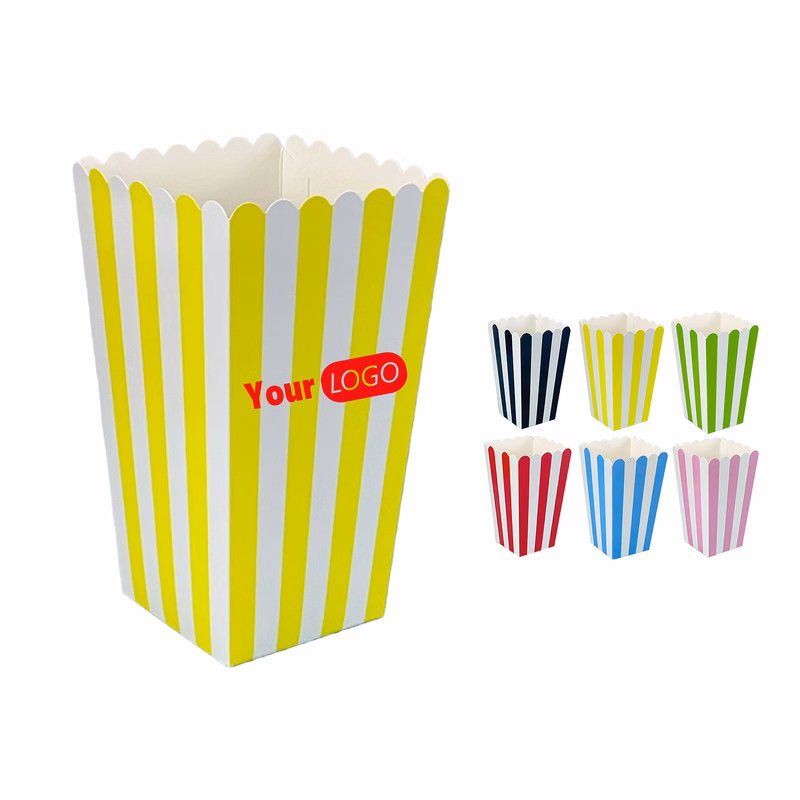 Personalized Paper Food Popcorn Box