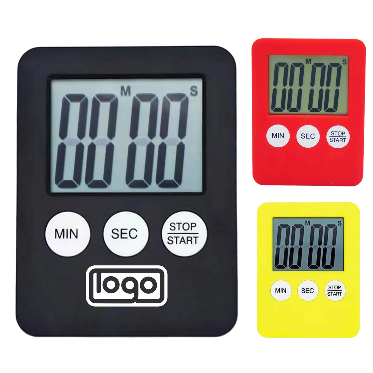 Digital Timer With Magnet Back 1