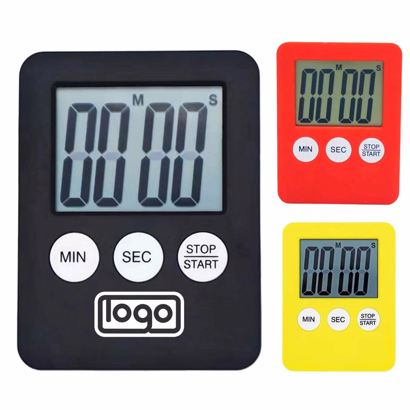Digital Timer With Magnet Back