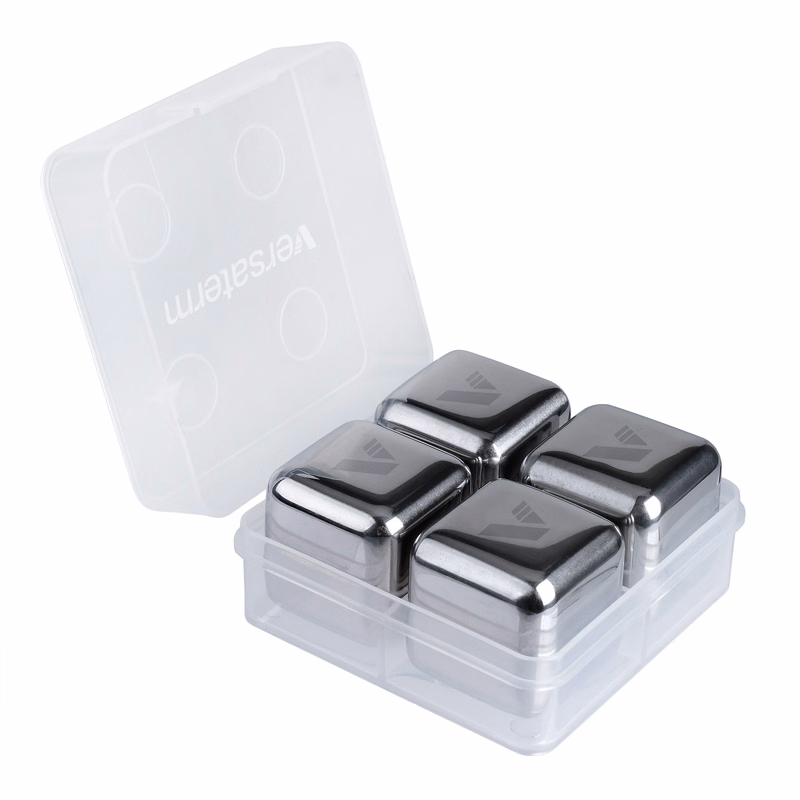 4-Pack Whiskey Stone w/Case